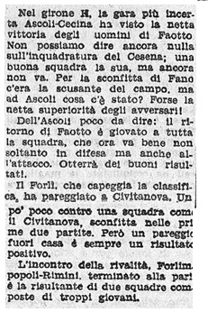 Commento alla III Gironata da "Il Littoriale"